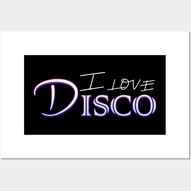 I love disco #2 Wall Art by archila